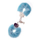 Наручники Dreamtoys Metal Handcuff with Plush Сині