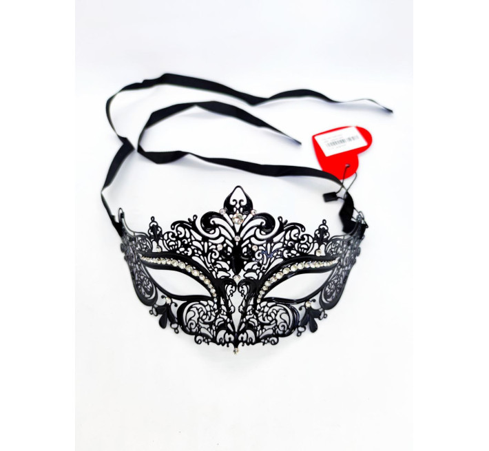 Маска на очі DS Fetish Eye mask metal Чорна