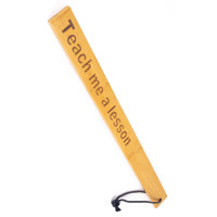Падл Fetish Tentation — Paddle Teach me a lesson Bamboo, упакований у ПЕ пакет Падл Fetish Tentation — Paddle Teach me a lesson Bamboo, упакований у ПЕ пакет