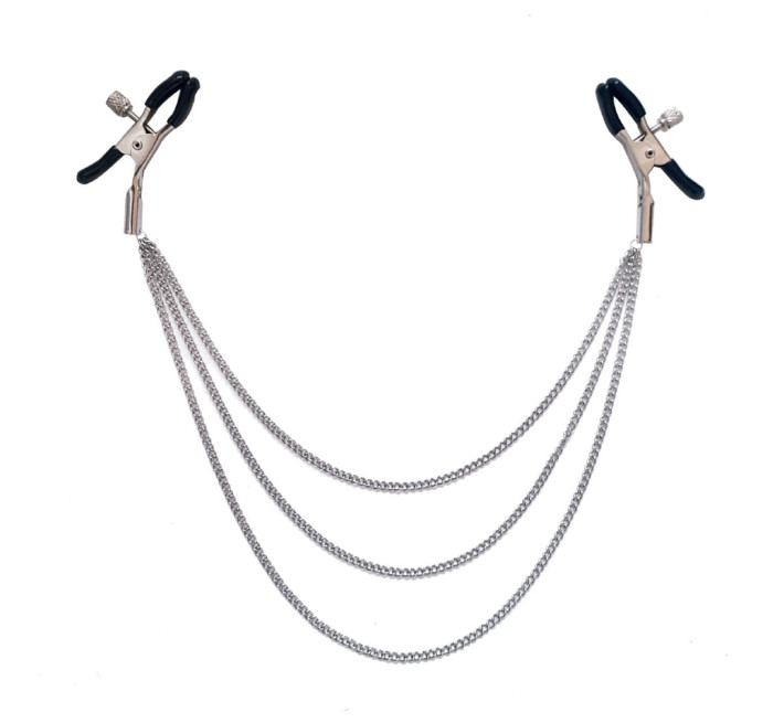 Затискач для сосків Art of Sex - Nipple Jewerlry Three Chains