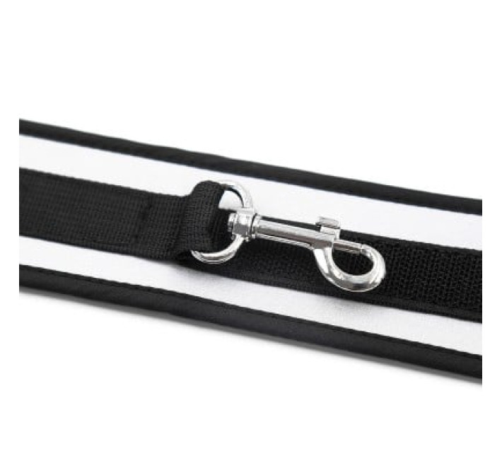 Розпірка з фіксаторами на руки та ноги DS Fetish, чорно-сіра, 57 см