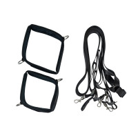 Розтяжка на ліжко Punishment - 5-Piece Bed Restraint Kit - Black