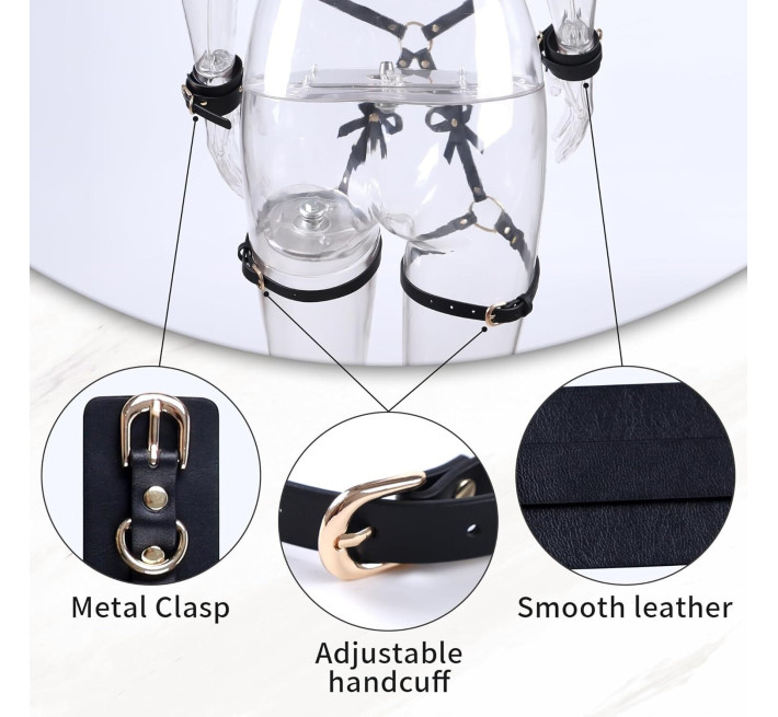 БДСМ-набір LOCKINK YEAHWOW Forced Nadu pose correction set