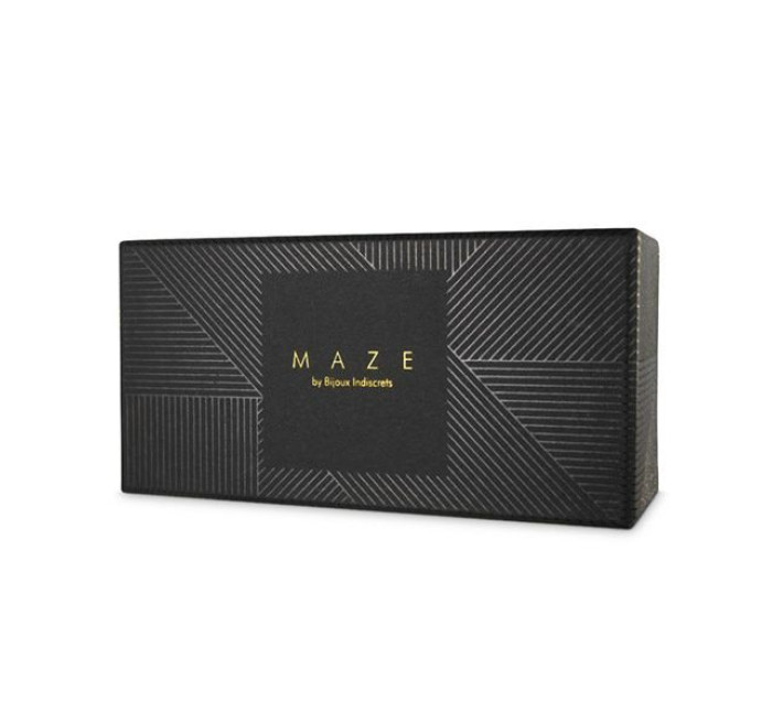 Чокер Bijoux Indiscrets MAZE Wide Chocker Черный