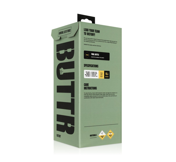 Анальная пробка BUTTR - Victory Double Finger Butt Plug