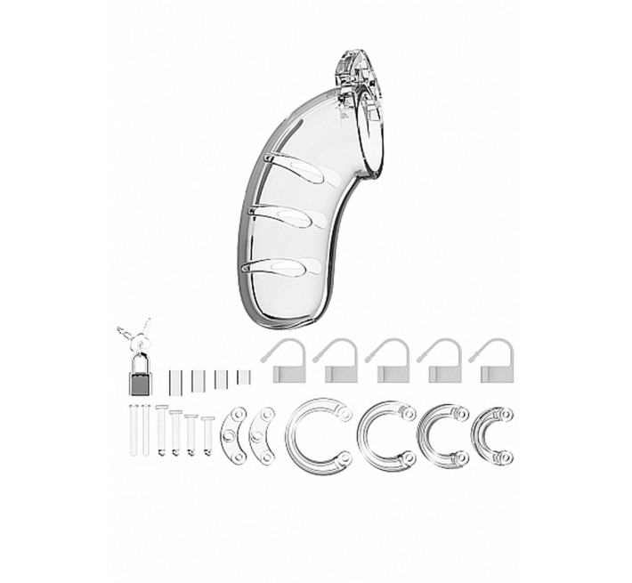 Пояс верности ManCage 03 Chastity Cage прозрачный