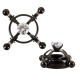 Затискачі на соски Bad Kitty Nipple Jewellery Black