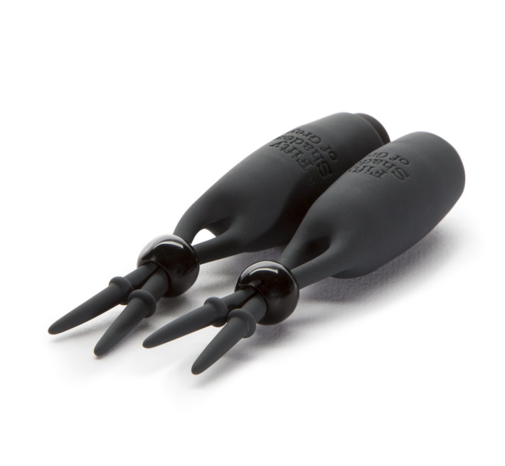 Затискачі для сосків вібрують Fifty Shades of Grey Солодке катування