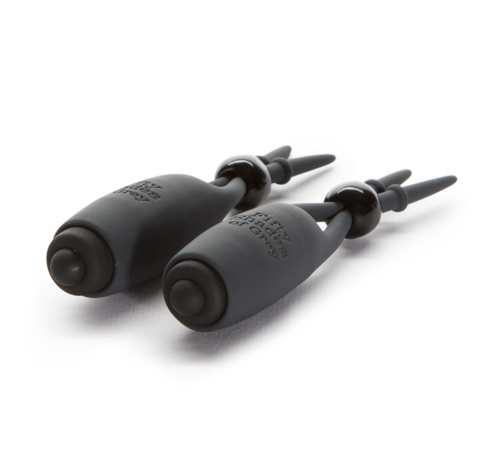 Затискачі для сосків вібрують Fifty Shades of Grey Солодке катування