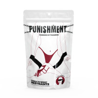 Фіксатори для руки і стегна Punishment - Thigh to Wrist Restraints - Black Фіксатори для руки і стегна Punishment - Thigh to Wrist Restraints - Black