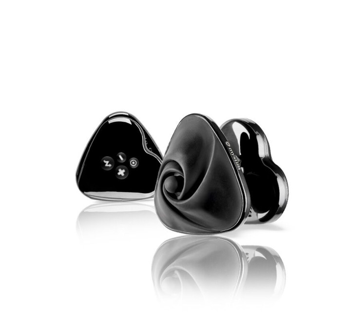 Вибратор для клитора с электростимуляцией Mystim Heart´s Desire Black Edition