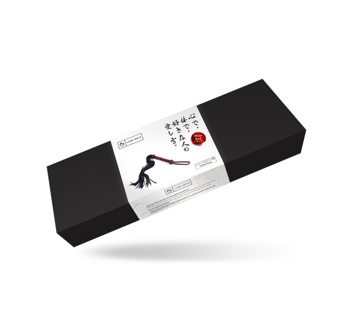 Флогер Liebe Seele Wine Red Studded Flogger, натуральна шкіра