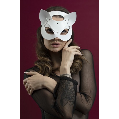Маска кошки Feral Feelings Catwoman Mask белая