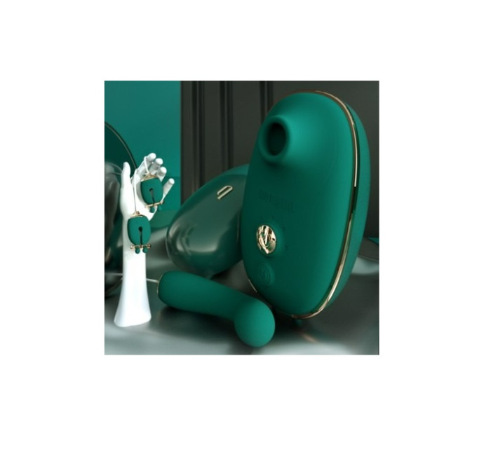 Зажимы для сосков с вибрацией Qingnan No.2 Vibrating Nipple Clamps Pink