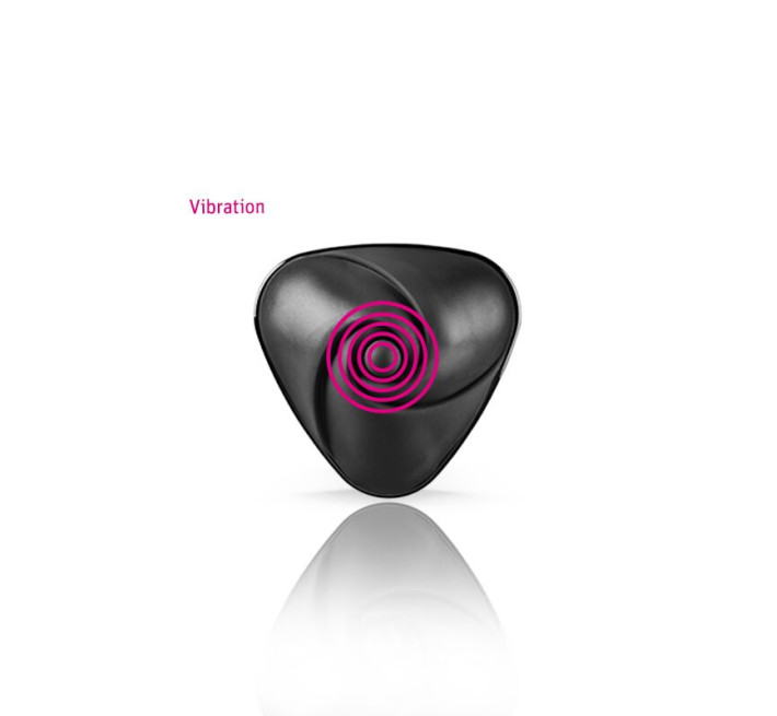 Вибратор для клитора с электростимуляцией Mystim Heart´s Desire Black Edition