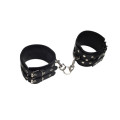 Кайдани на щиколотки sLash Leather Double Fix Leg Cuffs, Black
