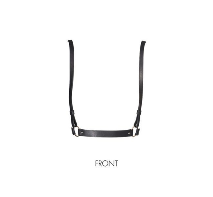 Портупея Bijoux Indiscrets MAZE X Harness Чорна