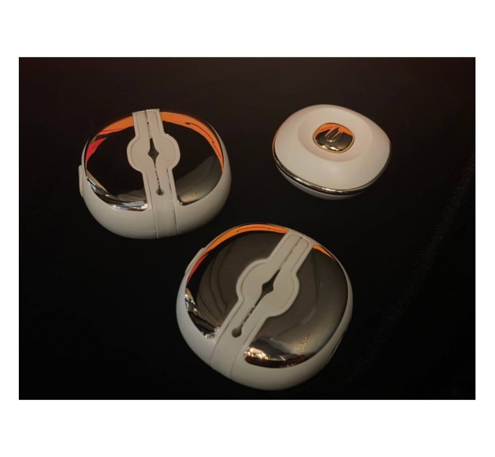 Зажимы на соски с вибрацией и пультом управления Qingnan No.3 Бежевые