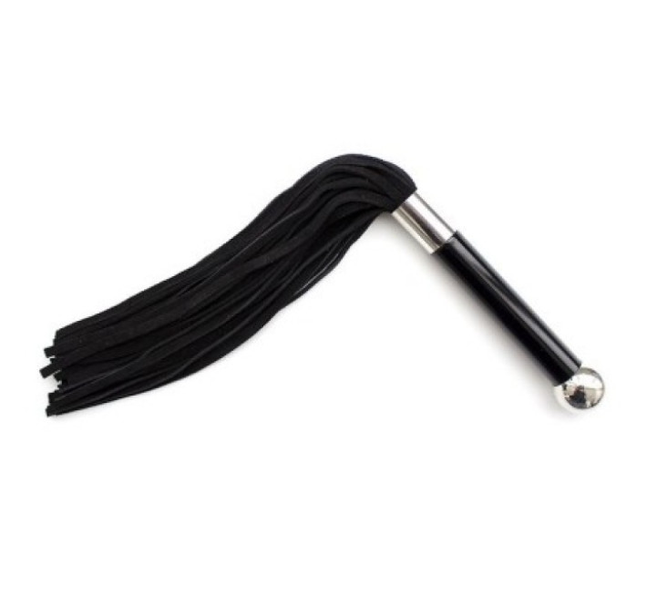 Флоггер DS Fetish Leather flogger suede black 45 см