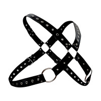 Чоловіча портупея Art of Sex - Arcady, Чорний XS-M Чоловіча портупея Art of Sex - Arcady, Чорний XS-M