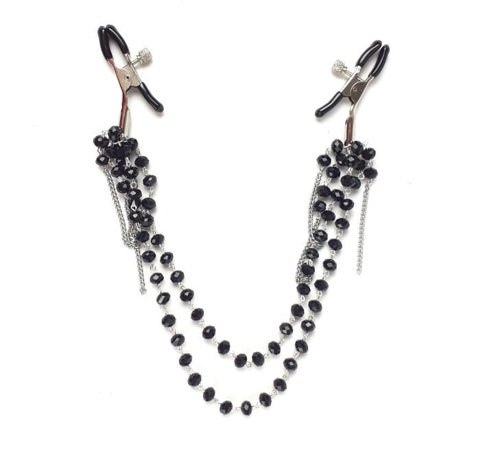 Затискачі для сосків Art of Sex Nipple clamps Sexy Jewelry Чорні