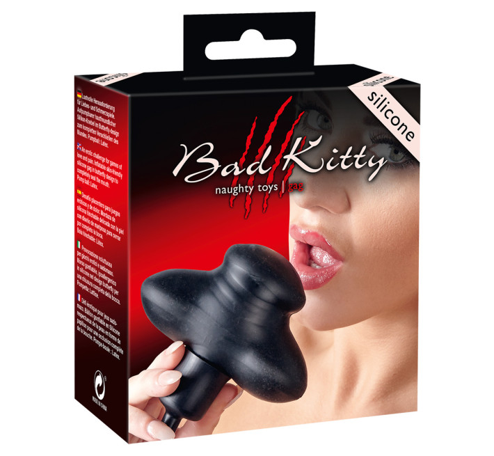 Кляп Bad Kitty 249191 Silicone Gag Чорний