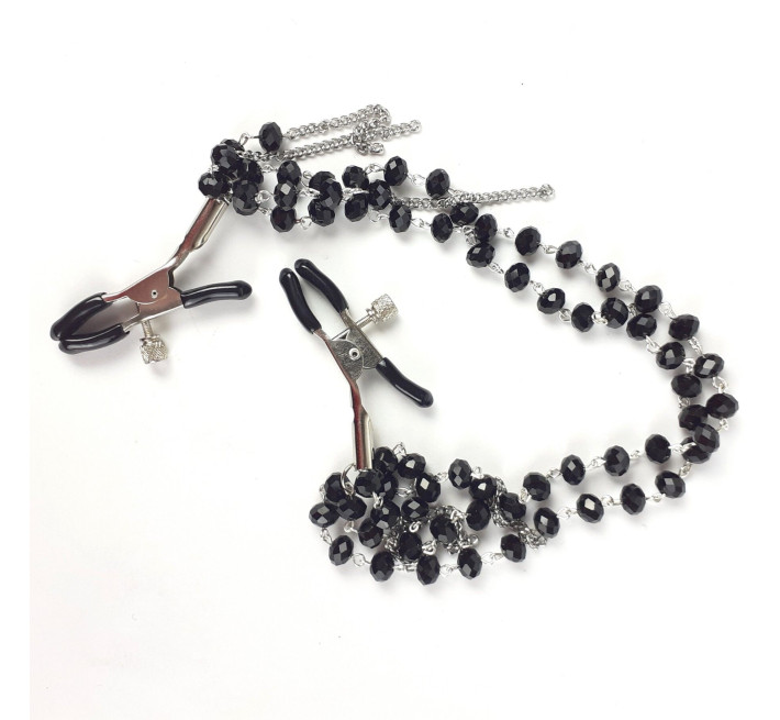 Затискачі для сосків Art of Sex Nipple clamps Sexy Jewelry Чорні