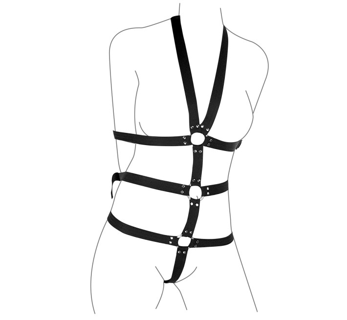 Набор для фиксации Art of Sex BDSM Fixation Black Night Simple