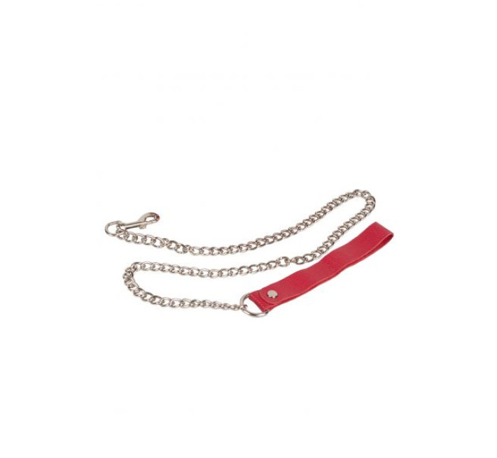Повідець sLash Leather Leash, Red