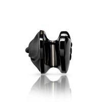 Вібратор для клітора з електростимуляцією Mystim Heart's Desire Black Edition