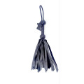 Флогер шкіра Ds Fetish Calf Leather Flogger Round Knotting, 45 см