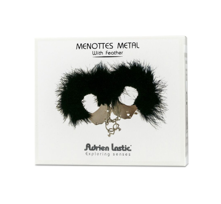 Наручники металеві Adrien Lastic Handcuffs Білі