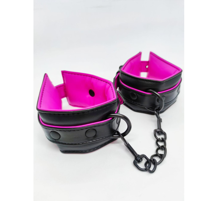 Наручинки та кайдани DS Fetish Kit of handcuffs and ankles