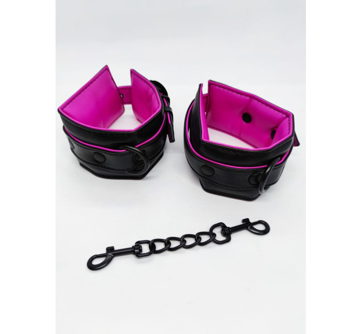 Наручинки та кайдани DS Fetish Kit of handcuffs and ankles