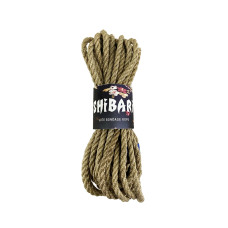 Джутова мотузка для Шибарі Feral Feelings Shibari Rope, 8 м Сіра