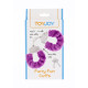 Наручники з хутром Toy Joy Furry fan cuffs Фіолетові