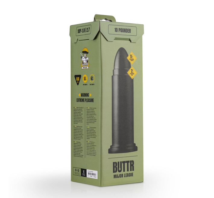 Анальная пробка BUTTR - 10 Pounder XXL Dildo