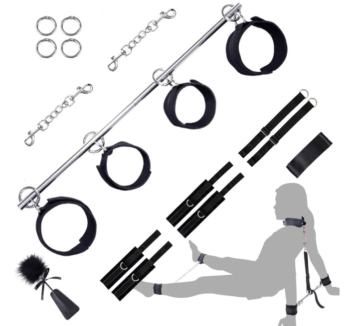 БДСМ-набір LOCKINK YEAHWOW Door Swing & Leg Spreader Bondage set
