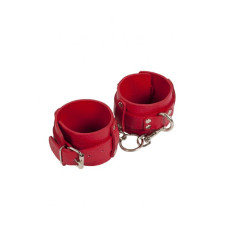 Наручники sLash Leather Dominant Hand Cuffs, Red