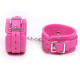 Силіконові наручники DS Fetish Silicone hand cuff pink