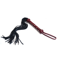 Флогер Liebe Seele Wine Red Studded Flogger, натуральна шкіра Флогер Liebe Seele Wine Red Studded Flogger, натуральна шкіра