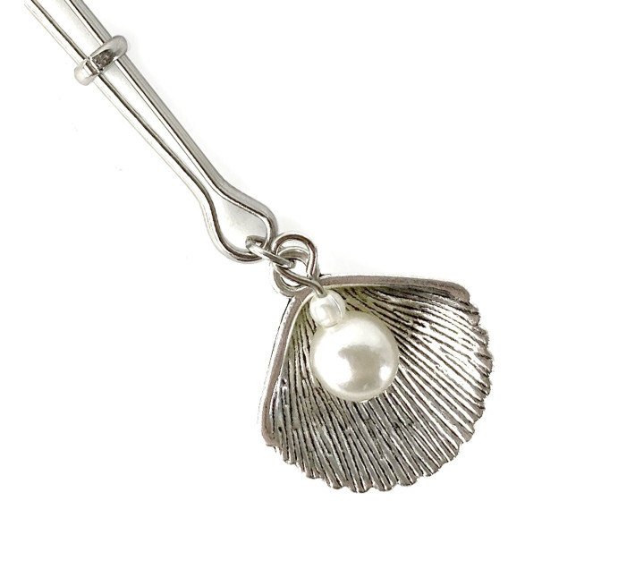Затискач для клітора Art of Sex Clit Clamp Silver Pearl