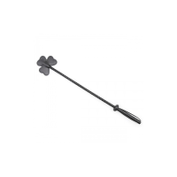Стек DS Fetish Crop flower black, 70 см