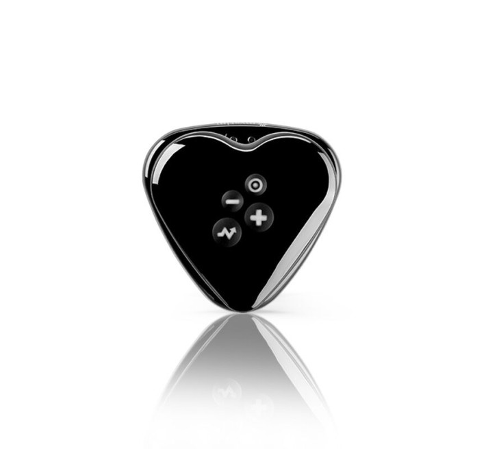 Вибратор для клитора с электростимуляцией Mystim Heart´s Desire Black Edition