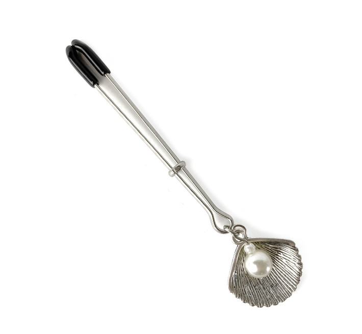 Затискач для клітора Art of Sex Clit Clamp Silver Pearl