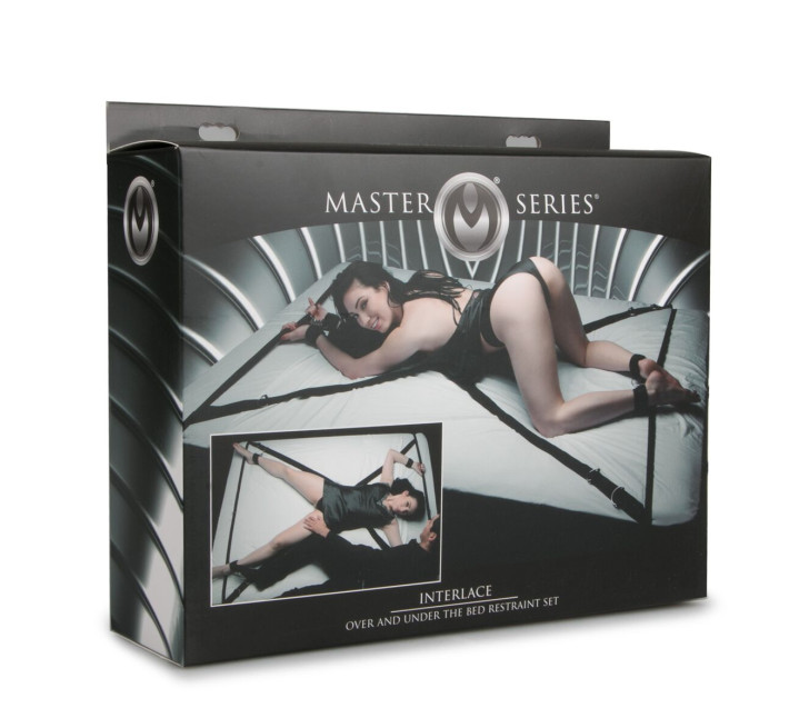 Розтяжка на ліжко Master Series Interlace Bed Restraint Set