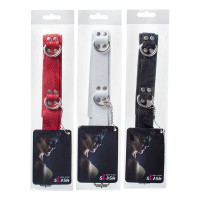 Нашийник sLash Slave Leather Collar, White Нашийник sLash Slave Leather Collar, White