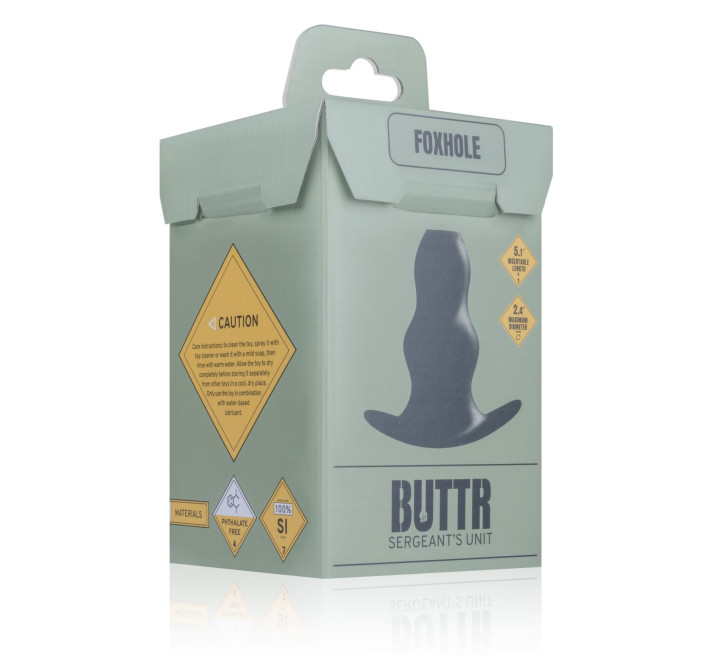 Анальная пробка BUTTR - Foxhole Hollow Butt Plug