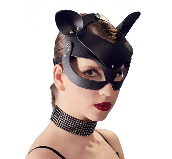 Маска лисиці з заклепками DS Fetish