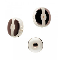 Зажимы на соски с вибрацией и пультом управления Qingnan No.3 Бежевые